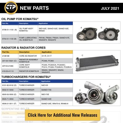 New-Parts-July-2021