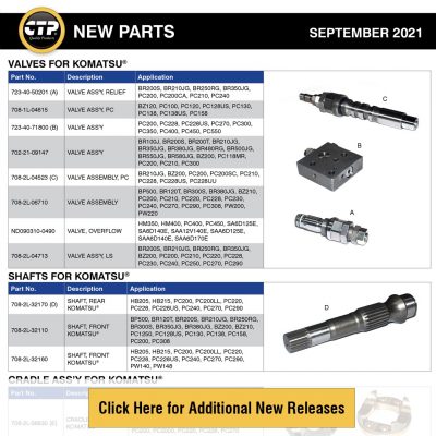New-Parts-September